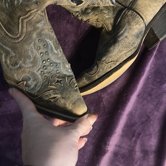 Larado fancy cowboy boots - Picture 4 of 7